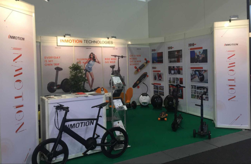 Inmotion displayed its smart vehicles at IFA