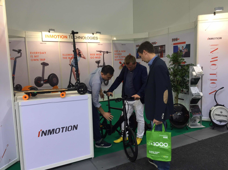 Inmotion displayed its smart vehicles at IFA